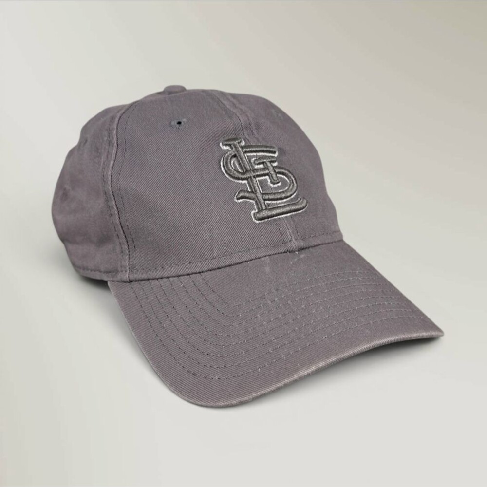 St.Louis Cardinals New Era Women's Baseball Cap Gray Embroidered Logo MLB Hat